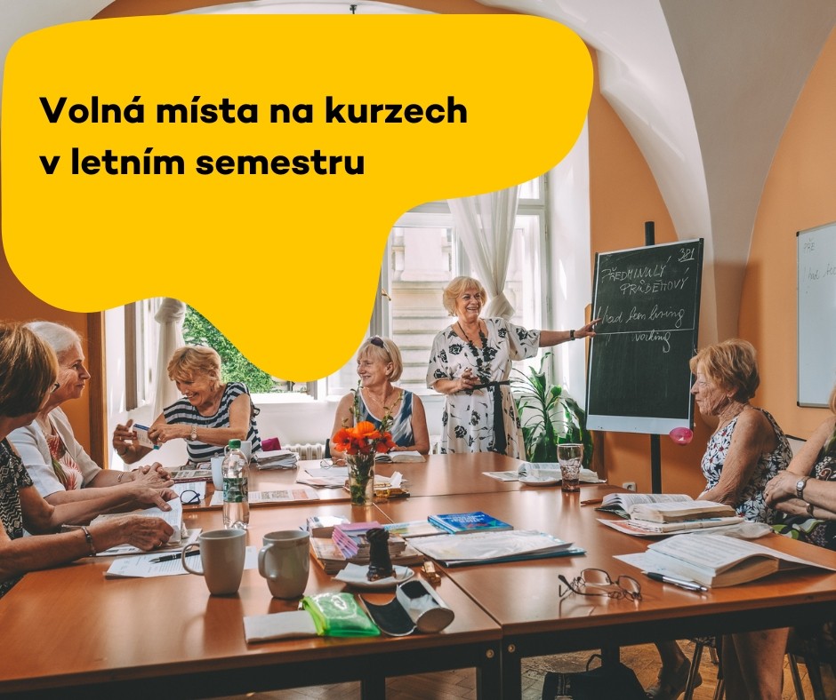 Volná místa v kurzech letního semestru – přihlaste se ještě dnes!